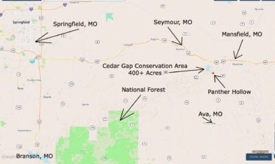 Owner Financed Hunting and Recreational Land in Missouri and Arkansas