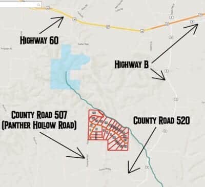 Owner Financed Hunting and Recreational Land in Missouri and Arkansas