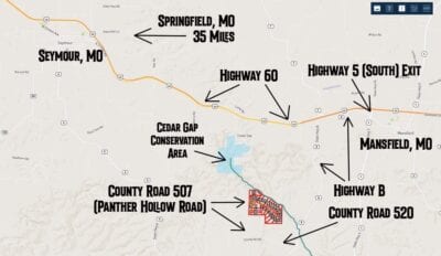 Owner Financed Hunting and Recreational Land in Missouri and Arkansas