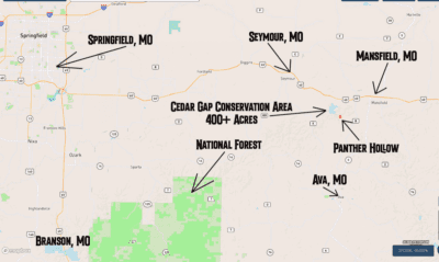 Owner Financed Hunting and Recreational Land in Missouri and Arkansas
