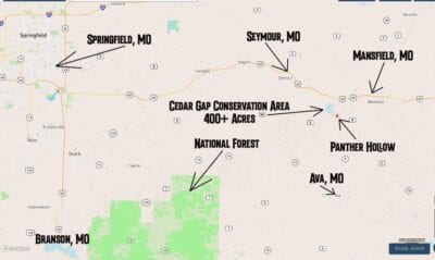 Owner Financed Hunting and Recreational Land in Missouri and Arkansas