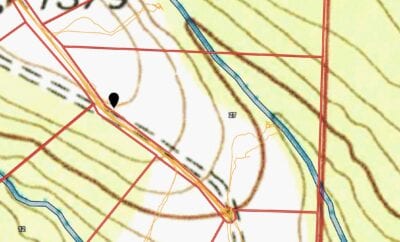 Panther Hollow Topographical Map