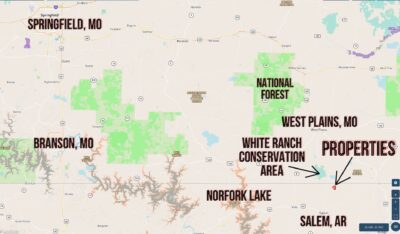 Owner Financed Hunting and Recreational Land in Missouri and Arkansas